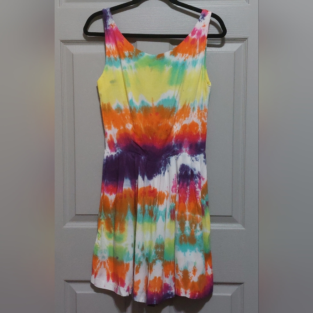 Vintage Workshop Clothing Tie Dye Romper Size Small